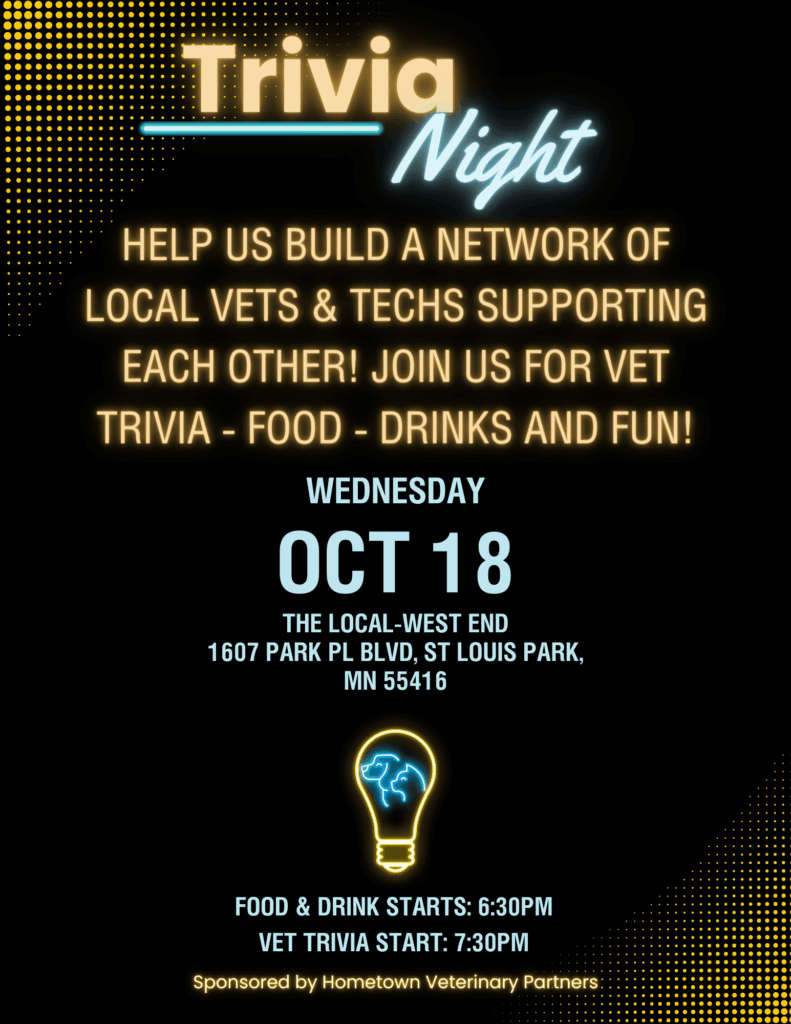 Lets Vet Together Trivia Night Sept MN