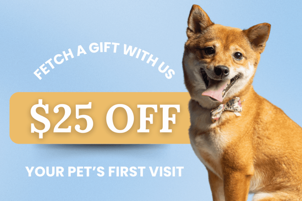 $25 Off Your Pets 1st Visit
